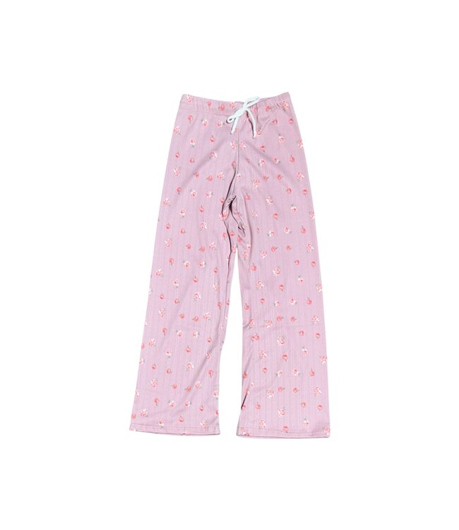 cheryl kids Pink Floral Flare PJ Pant