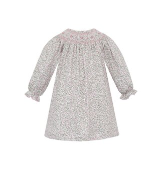 Petit Bebe Pink Knit Liberty Floral Carol Bishop