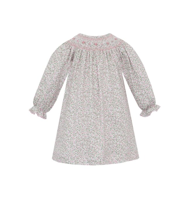 Petit Bebe Pink Knit Liberty Floral Carol Bishop