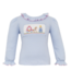 Anavini Blue Knit Cinderella L/S T-Shirt