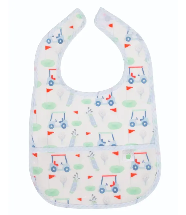 Apple of my Isla The Wipe it Bib