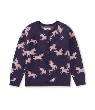 Tea Collection Unicorn Frolic Cardigan