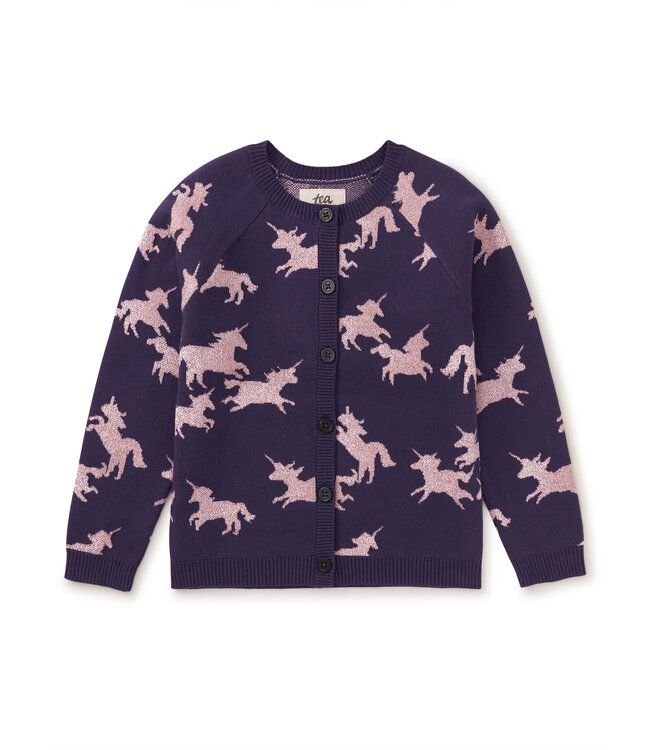 Tea Collection Unicorn Frolic Cardigan
