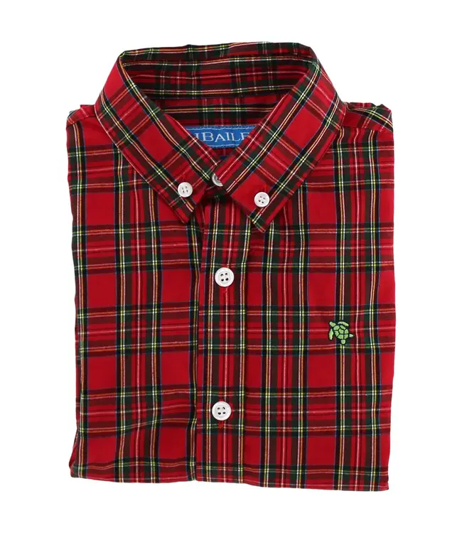 Bailey Boys Tartan Button Down Shirt