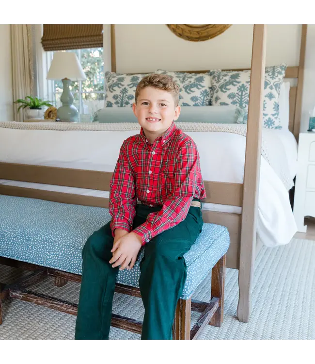 Bailey Boys Tartan Button Down Shirt
