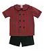 Bailey Boys Tartan Plaid Dressy Short Set