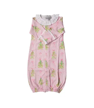the proper peony Pink Tinsel Converter Gown