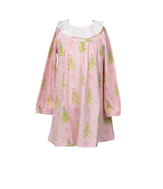 the proper peony Pink Tinsel L/S Dress
