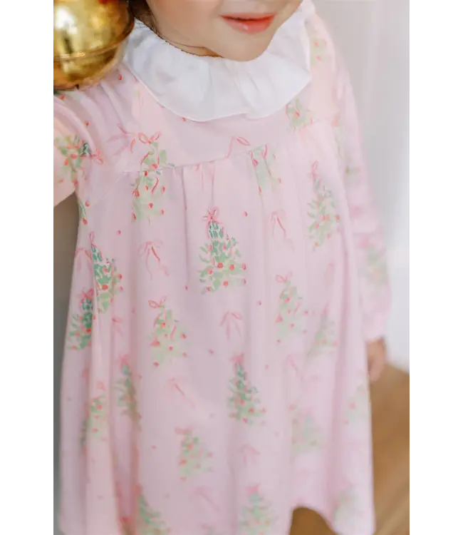 the proper peony Pink Tinsel L/S Dress