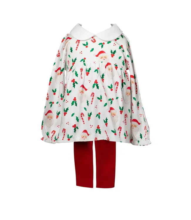the proper peony St. Nick Tunic Set w/Leggings