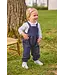 Little English Navy Quilted Overall