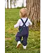 Little English Navy Quilted Overall