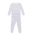 LydaBaby Blue Candy Cane 2 Pc. PJ Set