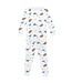 LydaBaby White Let's Roar 2 Pc. PJ Set