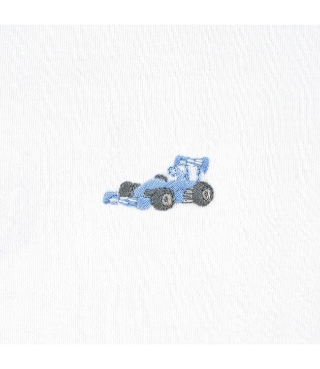 LydaBaby White Formula 1 Racing Car Footie