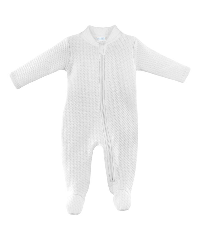 LydaBaby Quilted Zip Footie