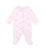 LydaBaby Pink Rose Floral Footie