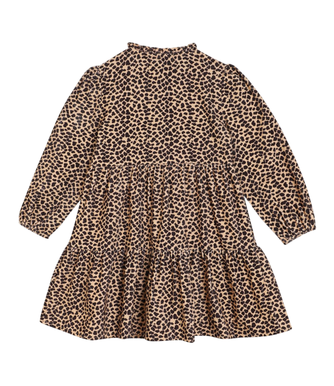 Pedal Tan Leopard Dress