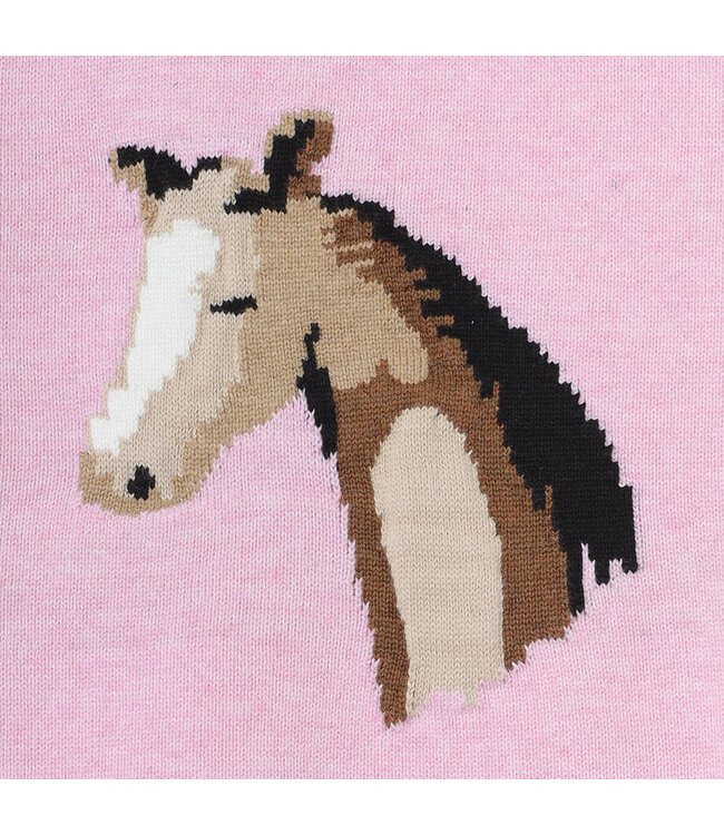 Pedal Pink Horse Sweater
