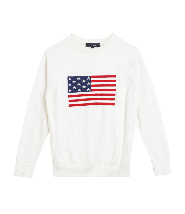 Pedal Ivory Flag Sweater