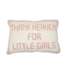 Thank Heaven Embroidery Throw Pillow