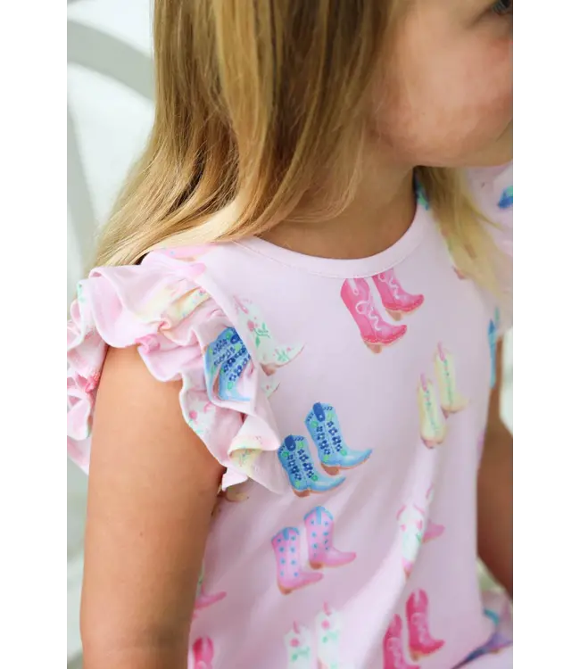 Beaufort Bonnet Cute to Boot Ruehling Ruffle Dress