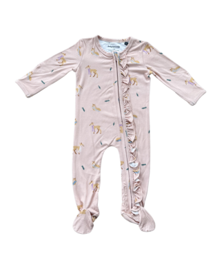 babysprouts Fawn Footie Romper