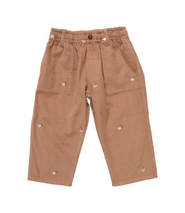 Pink Chicken Mallard Embroidery Jackson Pant