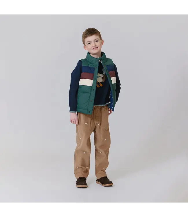 Pink Chicken Mallard Embroidery Jackson Pant