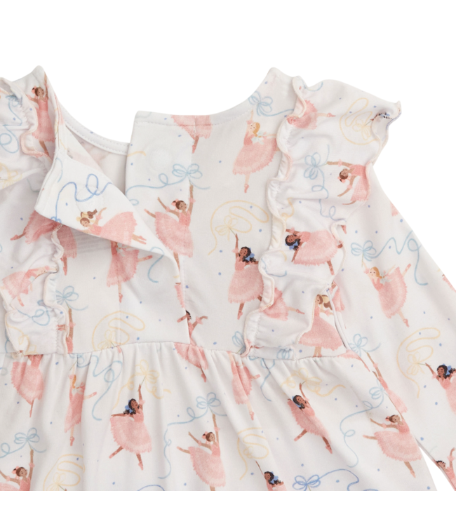 Magnificent Baby Pretty Plies Modal Dress w/Ruffle and Legging