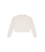 Tenly Ecru Sherpa Crew Neck Sweater