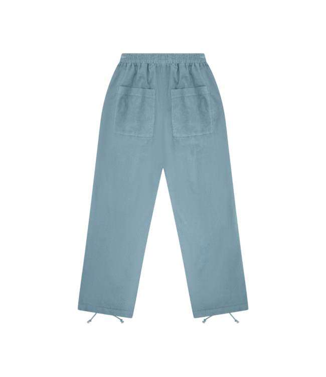 Tenly Blue Moon Corduroy Utility Ruched Pant
