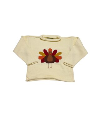 Luigi Ivory Turkey Sweater