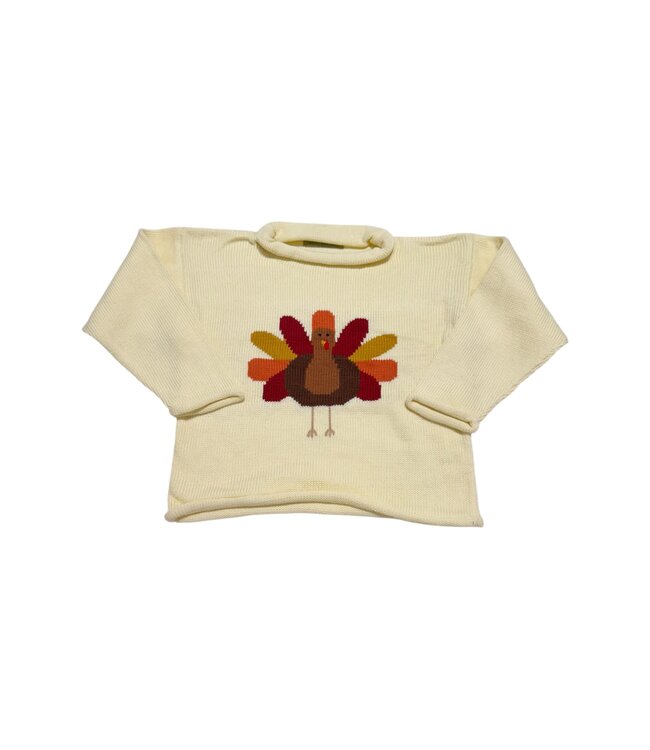 Luigi Ivory Turkey Sweater