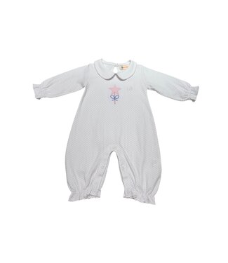 Luigi Lavender/White Wand Romper