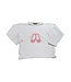 Luigi White Ballet Slippers Sweater