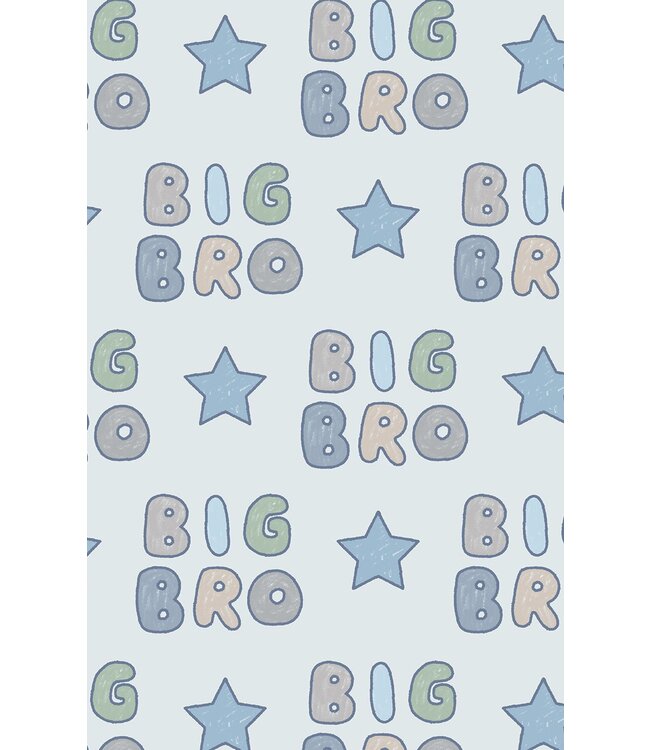 Angel Dear Lt. Blue Big Bro L/S Loungewear Set