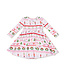Angel Dear Sugar Plum Fairy Nutcracker Fair Isle Pink Twirly Dress