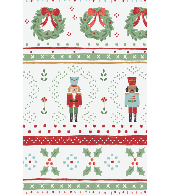Angel Dear Nutcracker Fair Isle 2 Way Zip Footie