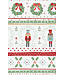 Angel Dear Nutcracker Fair Isle 2 Way Zip Footie