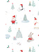 Angel Dear Santa Ski Friends 2 Way Zip Footie