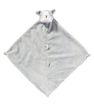 Angel Dear Grey Bulldog Blankie