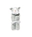 Angel Dear Grey Bulldog Blankie