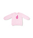 Angel Dear French Terry Varsity Pink Puffy Oversized Sweatshirt
