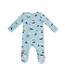 Angel Dear Blue Loons 2 Way Zip Footie