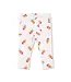 Angel Dear White/Red Gingerbread Waffle Jogger Pant
