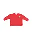 Angel Dear White/Red Gingerbread Drop Sleeve Sweatshirt w/Pocket