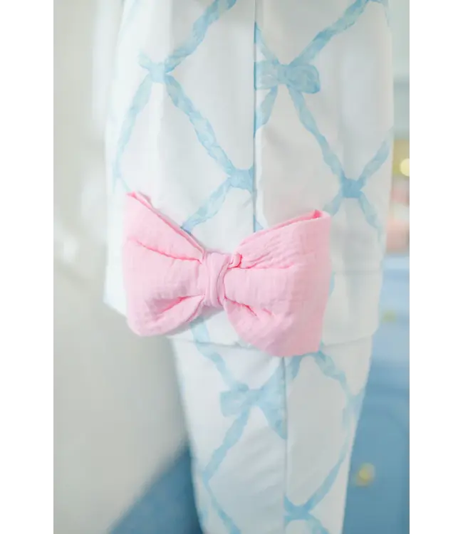 Beaufort Bonnet Belle Meade Bow/Blue Cassidy Comfy Crewneck