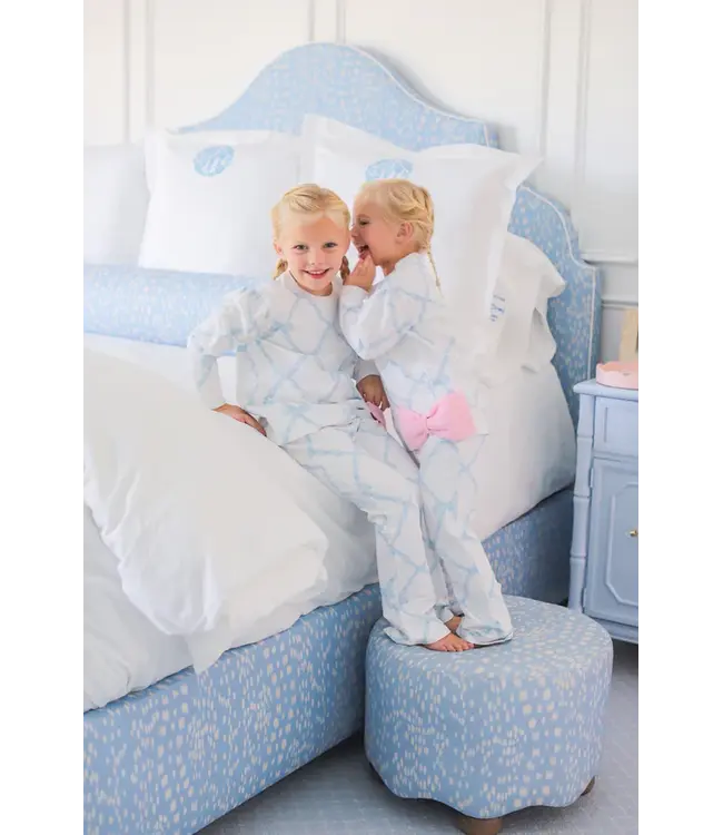 Beaufort Bonnet Belle Meade Bow/Blue Cassidy Comfy Crewneck