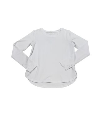 White L/S Tee